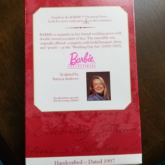 Barbie Wedding Day (1997)ornament Hallmark - Picture 4 of 8
